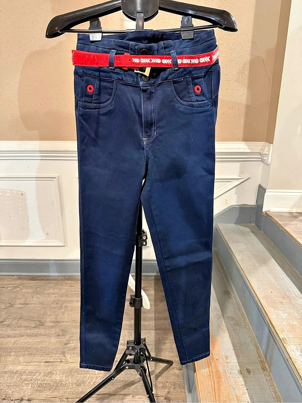 Colombian Shaping Pants Navy Blue Size 9 NWT